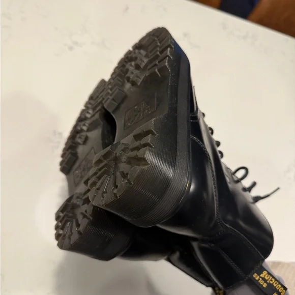 Dr. Martens Black Platform Boots doc martens Jadon boots - Picture 7 of 10